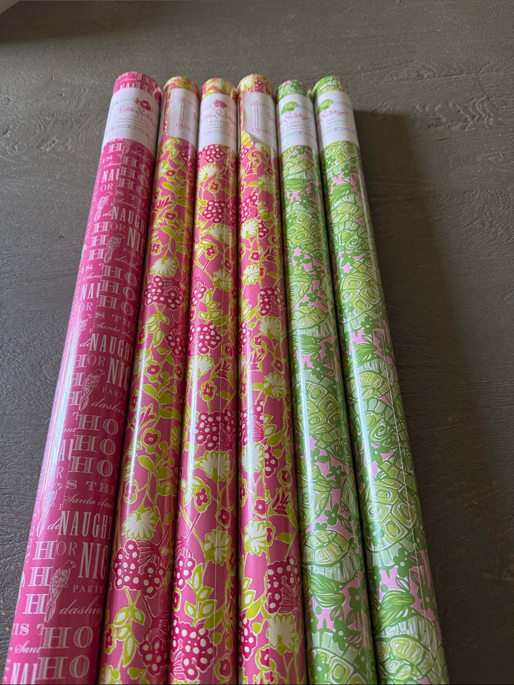 Lilly Pulitzer Gift Wrap Rolls - Set of 6